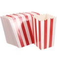 thumbnail image 2 of 25 cajas pequeñas de palomitas para fiestas, pollo y papas fritas, bolsas de papel para bocadillos, palomitas, dulces, noches de cine y eventos, 2 of 7