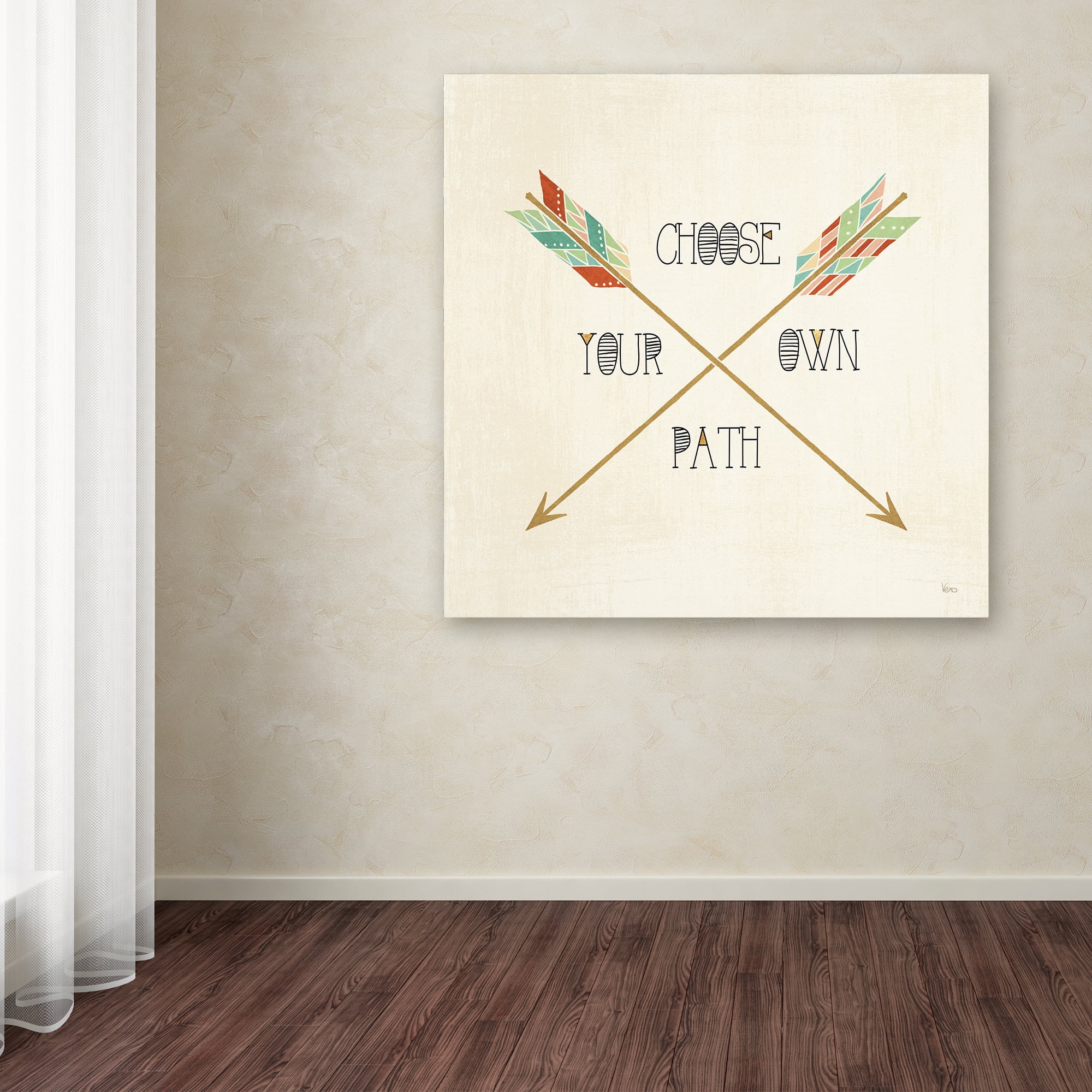 Trademark Fine Art 'Southwest Geo IV' Canvas Art by Veronique Charron