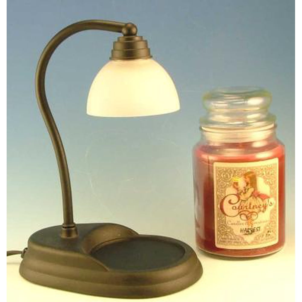 Aurora Black Candle Warmer Gift Set Warmer and Courtneys 26 oz Candle