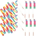 thumbnail image 1 of OULII 10Pcs Ribbons For Dancing Bright Colors For Gymnastics Training And Marching Band, 1 of 8