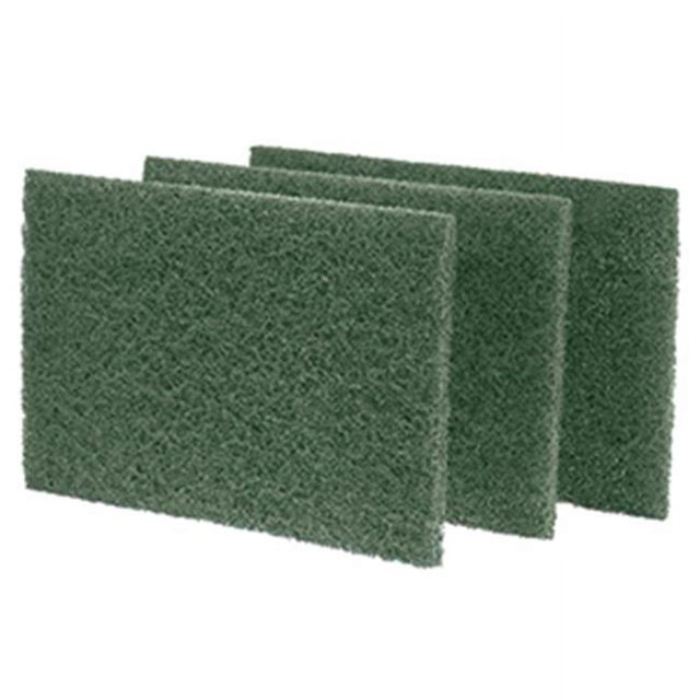 Royal S960-IN Green Duty Scouring Pads - Medium