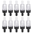 thumbnail image 1 of Uxcell 10-Pack Válvula de Aire para Acuario, Accesorios de Bomba de Aire de Plástico para Tanque de Peces de 3/16", Blanco Negro, 1 of 6