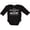 AB-Black, variant on Yeah My Grandma is Pretty Awesome Boys or Girls Long Sleeve Baby Bodysuit
