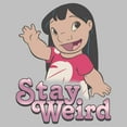 thumbnail image 2 of Womens Lilo & Stitch Hi, Stay Weird T Shirt, 2 of 4