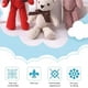 thumbnail image 5 of Yuarrent Oso colgante de peluche adecuado para diversas ocasiones, muñecos colgantes duraderos y resistentes, regalos de felpa Kits de decoración para fiestas No.4, 5 of 6