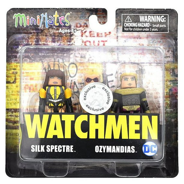 DC Comics Watchmen MiniMates Toys R Us Silk Spectre & Ozymandias Figure Set
