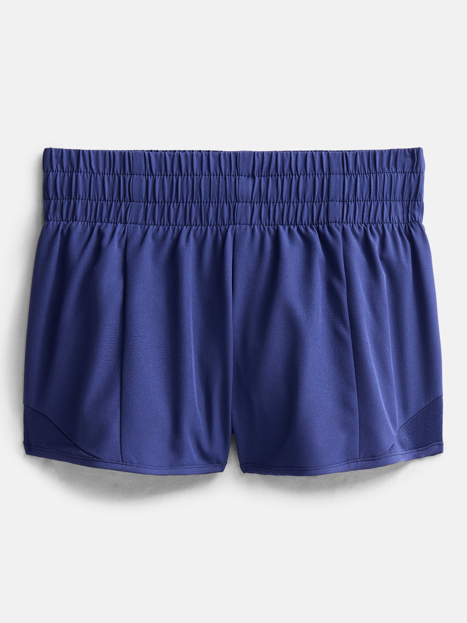 Athletic Works Girls’ Pull On Running Shorts, 2-Pack, Sizes 4-18 & Plus