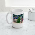 thumbnail image 5 of CafePress - Xmas Magic & Yorkie Pair Large Mug - 15 oz Ceramic Large White Novelty Mug, 5 of 6