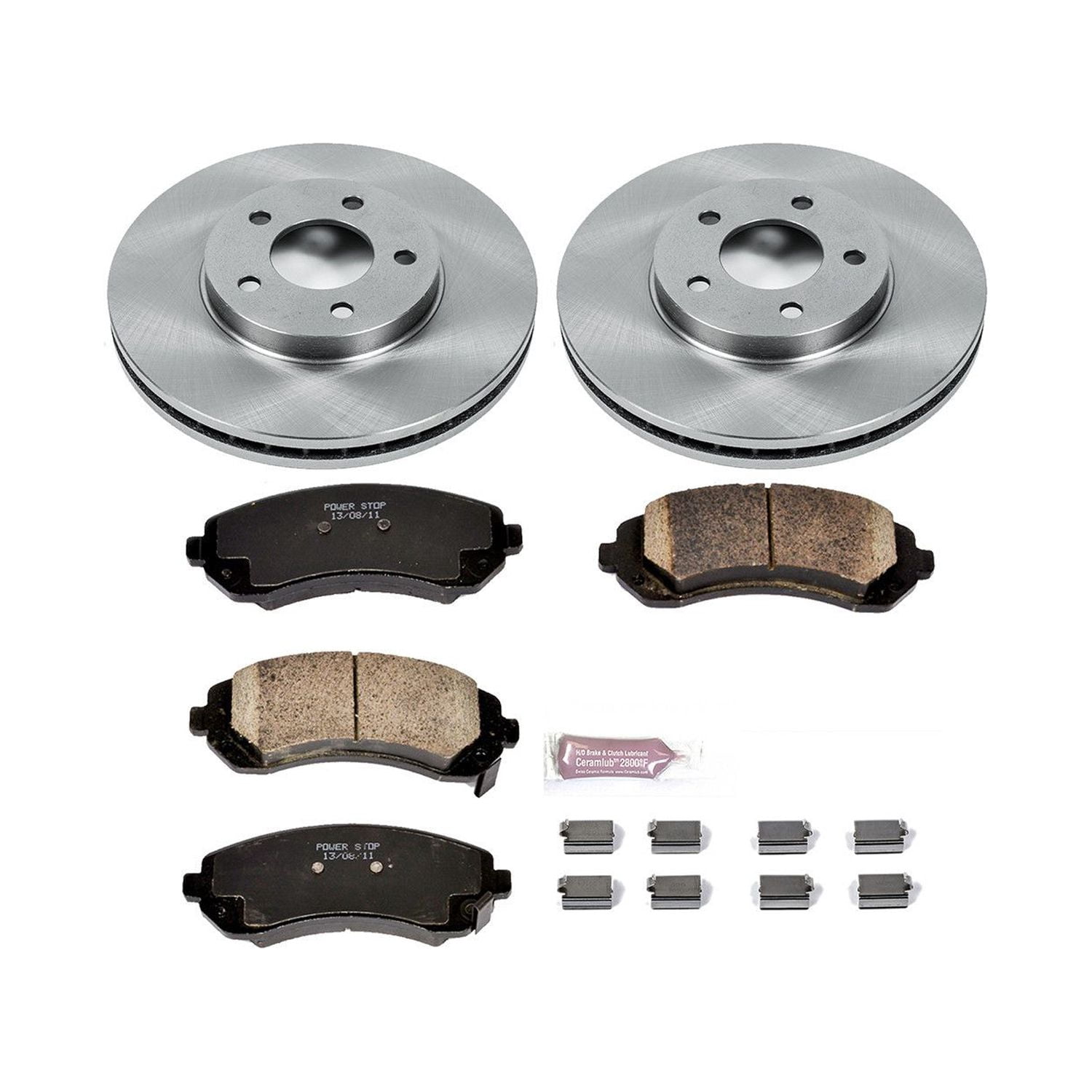 Autospecialty KOE5234 Stock Replacement Brake Kit - Front