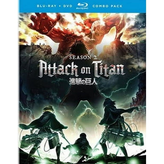 Attack on Titan: The Complete Season Two (Blu-ray   DVD CruncyyRoll)