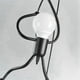 thumbnail image 4 of Vintage Iron Figurine Modern Art Chandelier LED Ceiling Lamp, 4 of 5