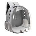 thumbnail image 2 of Portable Pet Travel Backpack, Breathable Backpack for Dogs, Cats, Puppy, , Waterproof, Transparent, Breathable, Rucksack , Grey, 2 of 7