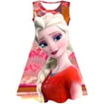 thumbnail image 1 of Disney Frozen Girls Elsa princesa vestido niños disfraz 3D Frozen Fancy 2-10 años fiesta de cumpleaños Disney Elsa vestido niño ropa 7T Gao Jinjia LED, 1 of 2