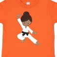 thumbnail image 4 of Inktastic African American Girl, Black Belt, Karate Girl Girls Toddler T-Shirt, 4 of 5