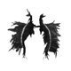thumbnail image 5 of Chal de plumas artificiales jinwen disfraz de Cosplay, 5 of 8