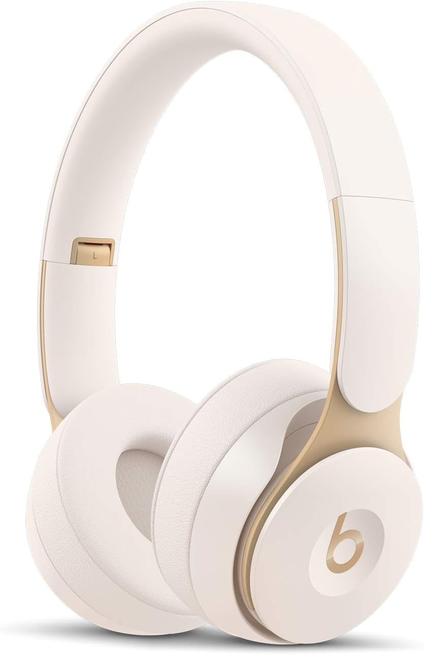 Beats by Dr Dre SOLO PRO IVORY 箱付き Beats Solo Pro Wireless Noise Cancelling On-Ear Headphones (Ivory