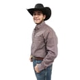 thumbnail image 3 of Wrangler Men's Classics Geo Print Long Sleeve Button-Down Western Shirt - 112337435, 3 of 4