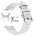 thumbnail image 1 of Correa de reloj de cuero genuino de grano superior, correas de reloj de liberación rápida de 18mm/20mm/22mm, se adapta a Samsung Galaxy Watch, Garmin Huawei Watch, 1 of 4