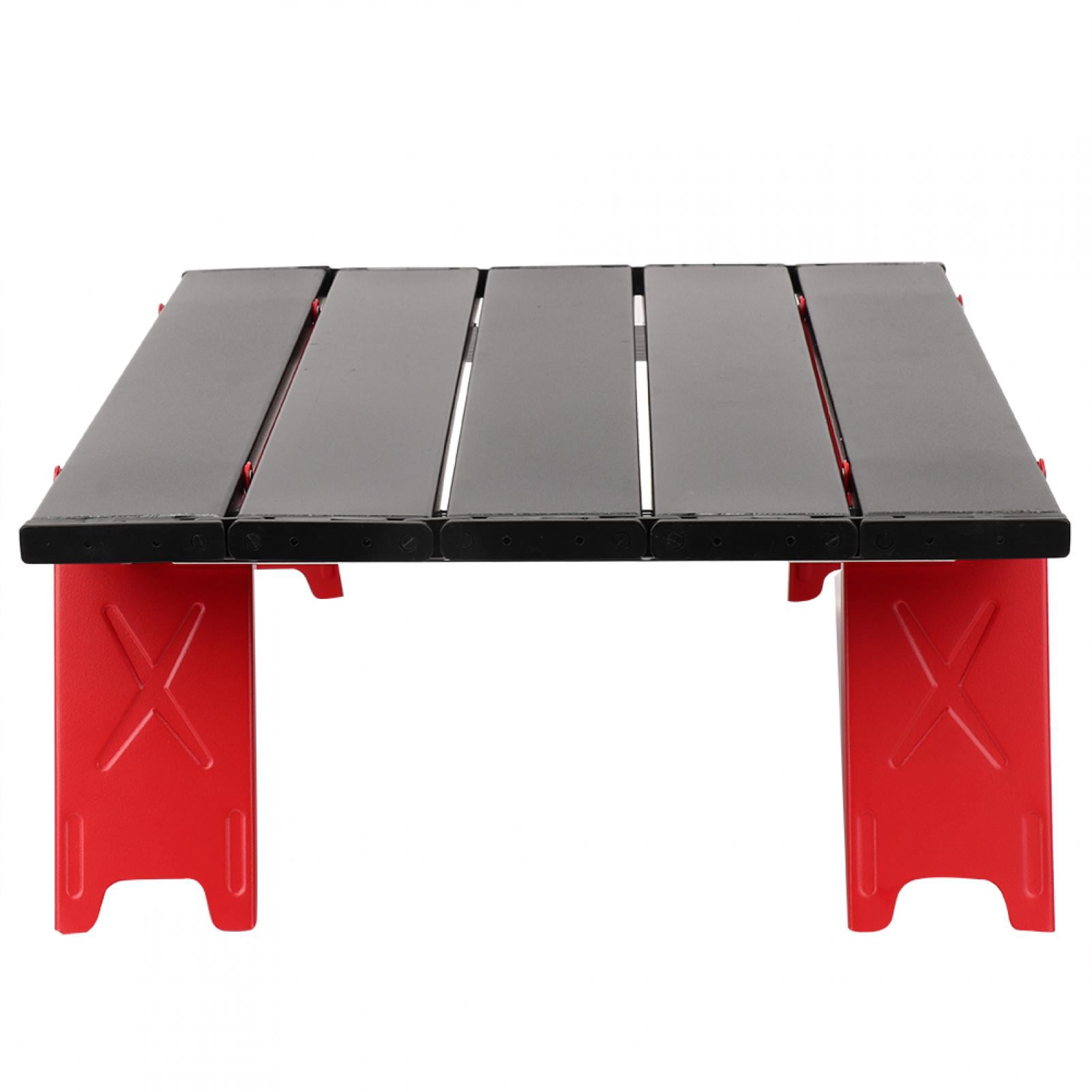 Folding Desk,Mini Aluminum Alloy Picnic Picnic Table Camping Desk Convenient Use
