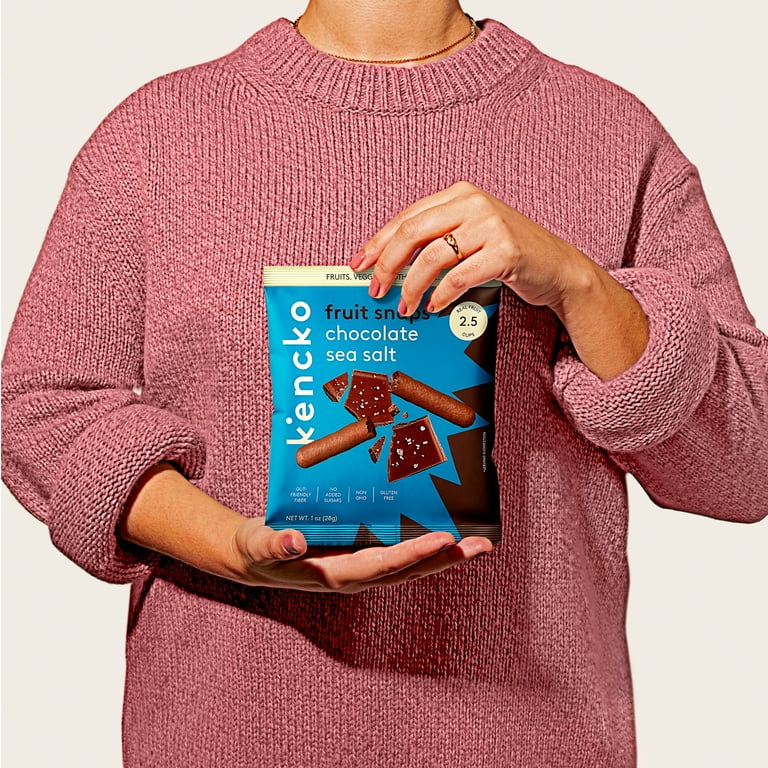 Kencko Chocolate Mint Crunchy Fruit Snaps, Freeze Dried Fruit