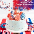 thumbnail image 4 of 4Th of July decorations, Patriotic decorations, Star decorations, 6 in Bamboo toothpicks, Appetizer Picks, Red White and Blue decorations, 100 Pc, Patriotic Parties, 4 of 8