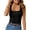 Black, variant on Qaspx Ribbed Tank Tops for Women Knit Square Neck Sleeveless Tshirts Casual Ladies Tops Summer Tanks