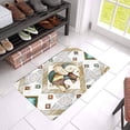 thumbnail image 2 of MKHERT Ethnic Tribal Elephant Geometrical Animal Doormat Rug Home Decor Floor Mat Bath Mat 23.6x15.7 inch, 2 of 3