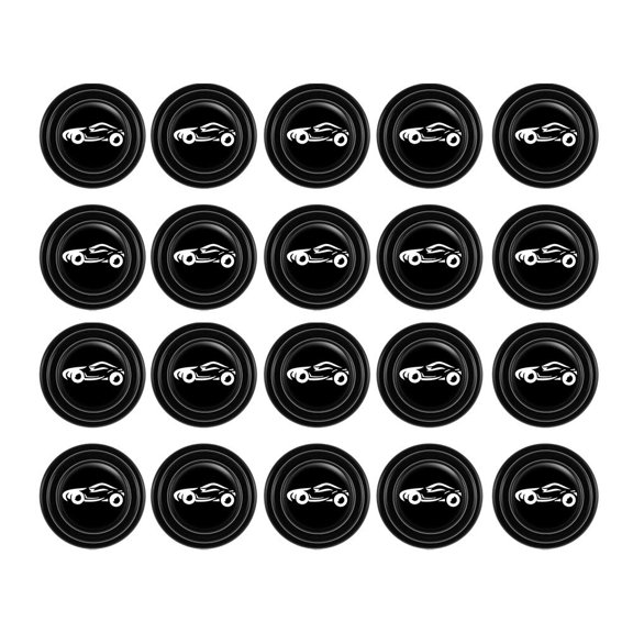 20x Car Door Shock Absorber Silent-Gasket Soundproof Guard Edge Sticker
