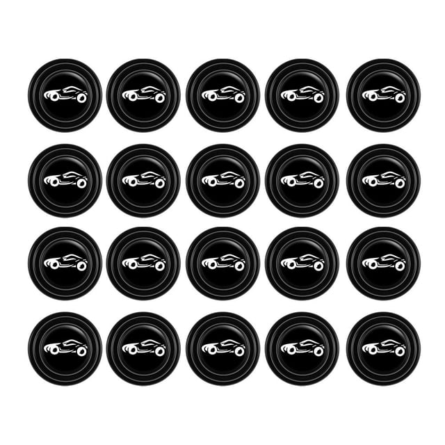 Car Door Shock Absorber & Edge Protector, Universal Silicone Soundproof Gasket, Anti-Collision Buffer Sticker for Quiet Closure & Paint Protection, 20-Count