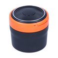 thumbnail image 4 of Car Ashtray Stainless Steel Container Smokeless Blue LED Light with Builtin Battery Universal(Orange ), 4 of 9