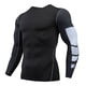 thumbnail image 1 of Sonducket Ropa interior térmica para hombre, medias de invierno para correr, capas base cálidas, ropa deportiva de compresión de manga larga, culturismo Camisetas  XXL 1607 estilo Sonducket AP013385-35, 1 of 6