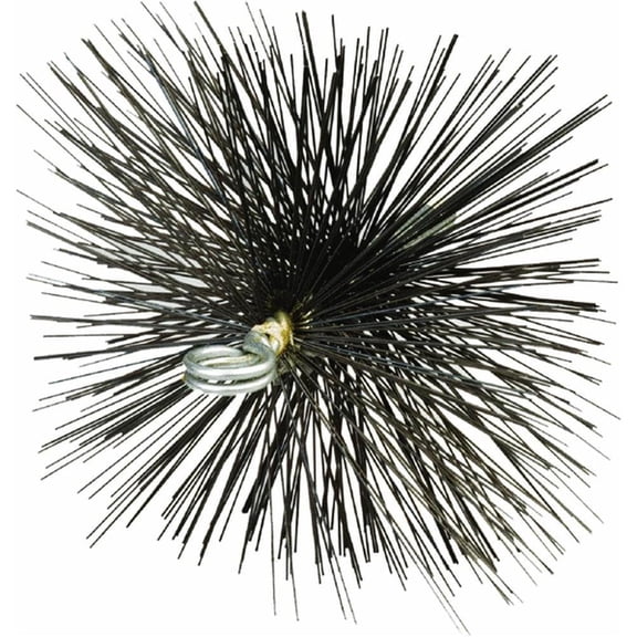 MEECO'S RED DEVIL Chimney Brush Model 30808 - Wire Bristles - 8 in. Square