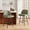 Green-2 Pcs, variant on Memoryfield Bar Stools Set of 2, Modern Leather Upholstered Bar Stools, Curved Metal Footrest, for Kitchen Island, Home Bar, Bistro & Dining Area, Green