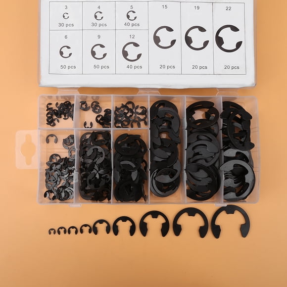 E-clip, Durable Nine Different Sizes Convenient E Clip For Repair Shop Or Home For Worker