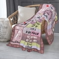 thumbnail image 4 of Best Friend Blanket, for Women, Best Friend Birthday Gifts for Women, Friendship Gifts for Women Friends, Throw Blankets for Bed Sofa Couch Travel (Pink, 50x60), 4 of 6