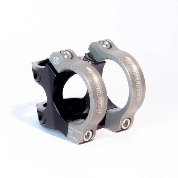Renthal Apex 35 Stem Clamp: 35mm L: 33mm Steerer: 28.6mm 6 Black/Gold