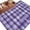 Purple, variant on Runner Rug 2'x6', Red Plaid Washable Non-Slip Hallway Runner Rugs, Modern Art Checkered Farmhouse Bedside Rugs Floor Mats Carpet Runners for Kitchen Bathroom Laundry Room