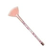 thumbnail image 2 of Fan Makeup Brush Eyeshadow Foundation Brush Durable Softly Touch Your Face Professional Blush Brush Face Highlighting Brush Women Girlfriend Pink, 2 of 9