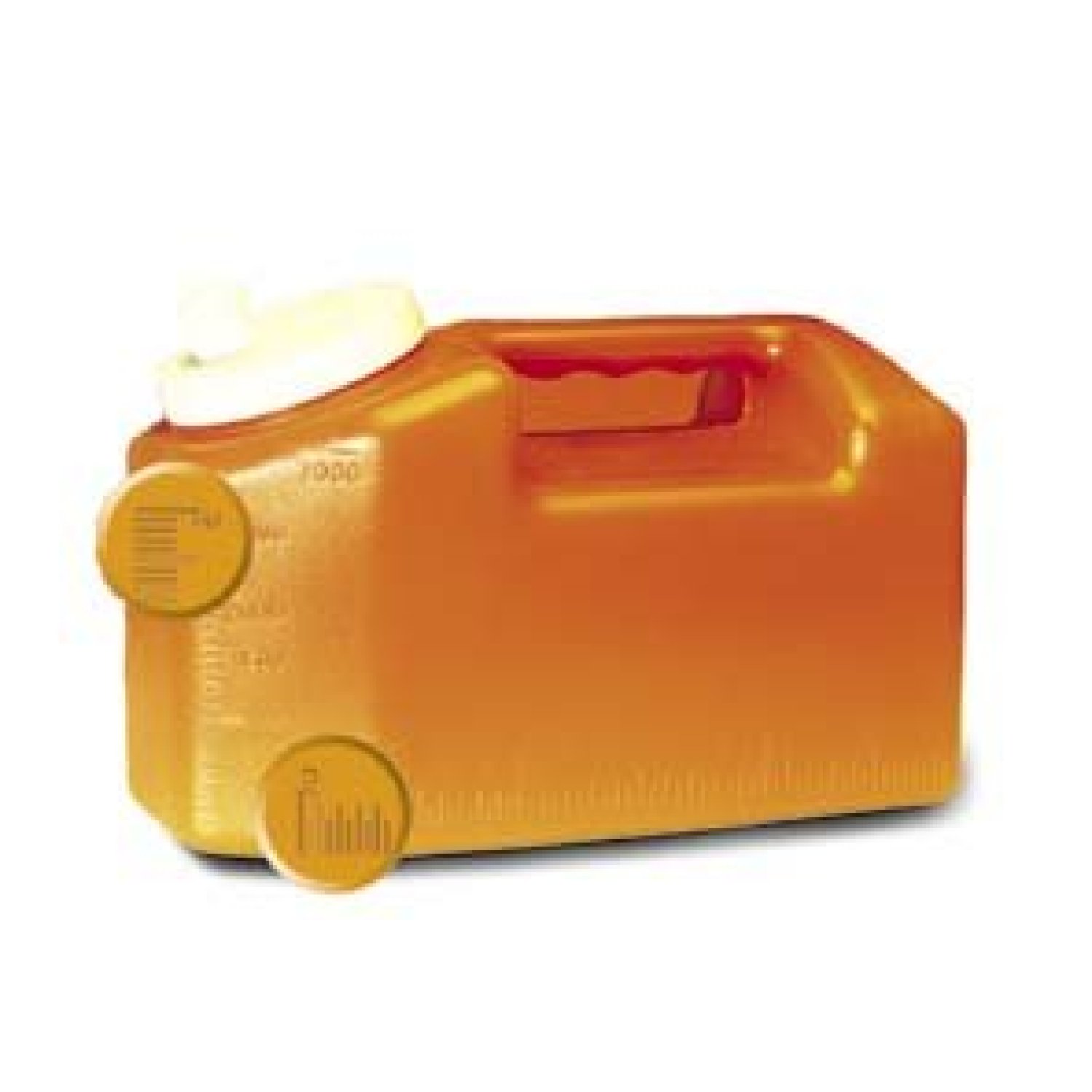 Urisafe B350 HDPE 24 Hr Urine Collection Container with Polypropylene
