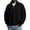 Black, variant on Men's Quarter Zip Sweater Pullover Long Sleeve Casual Knit Sweatshirt Tops