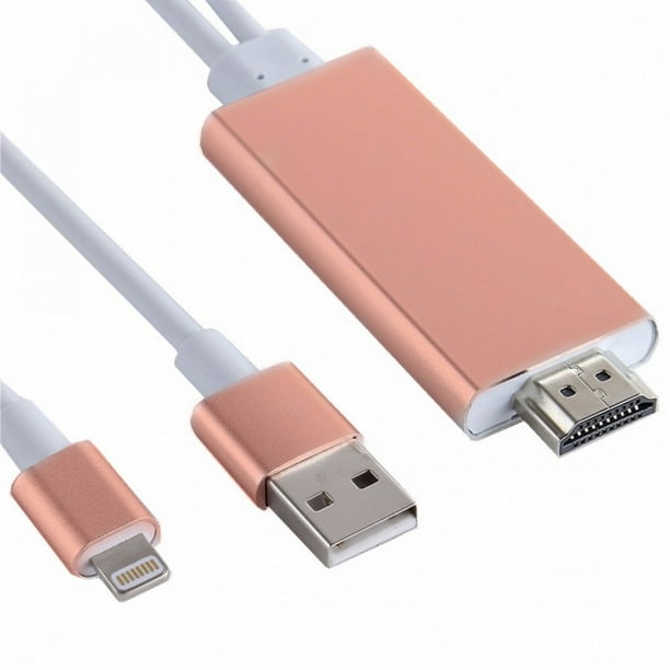 Lightning to hdmi adapter plug play costech 6ft 1080p hdtv monitor 