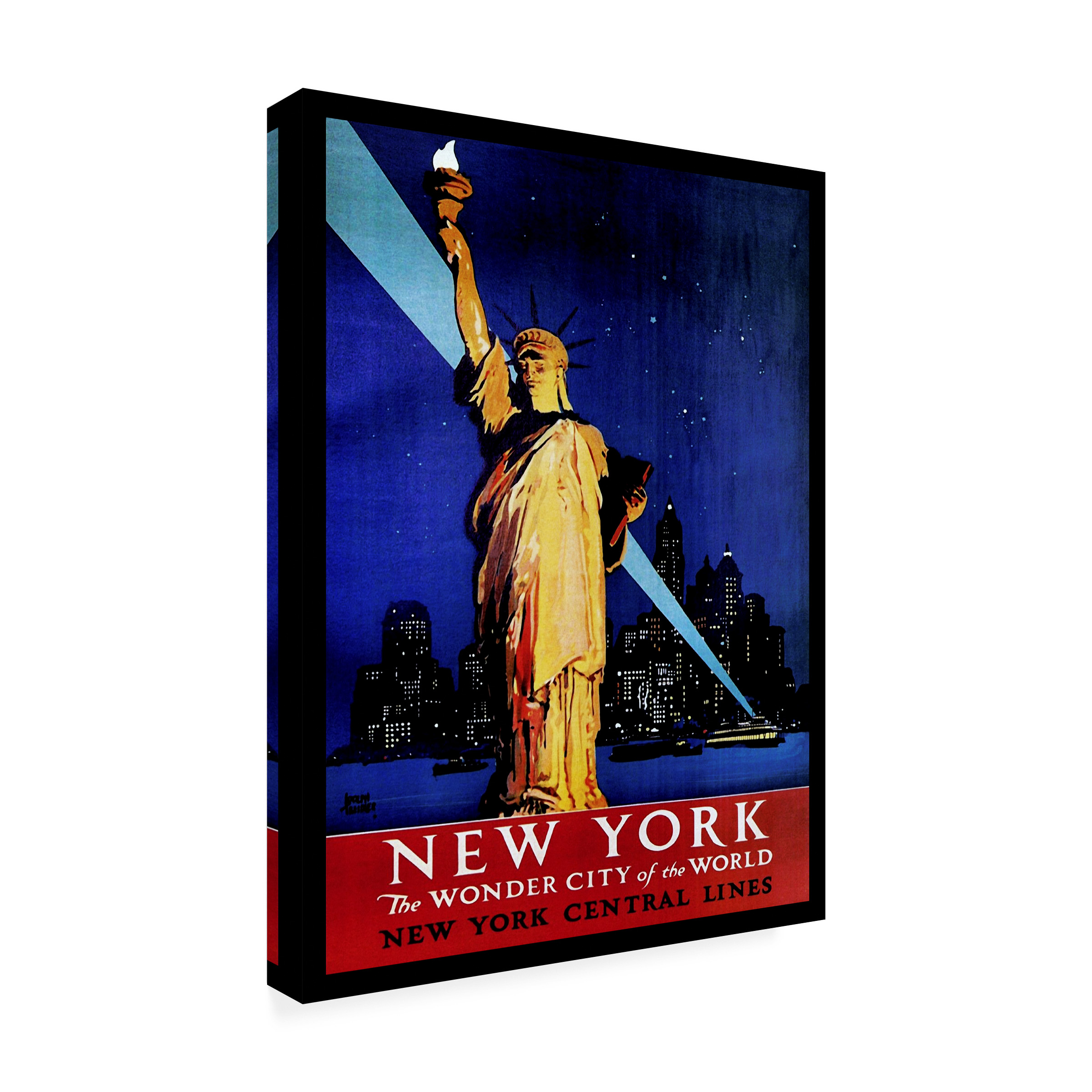Trademark Fine Art 'Travel Rail 4' Canvas Art by Vintage Lavoie