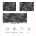 thumbnail image 2 of Yayeee Pillowcase King Size Set of 2 Satin Wrinkle Resistant Envelope Pillow Case, Gray Sky Pattern, 2 of 8