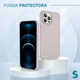 thumbnail image 2 of Funda de Protección para iPhone 12 Pro - Sovico - Silicón con Forro de Microfibra, 2 of 6