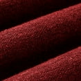 thumbnail image 5 of MOJOGO Mock Neck Tops for Women Solid Long Sleeve Pullover Tops Casual Trendy Tunic Base Layer Wine 2XL, 5 of 5