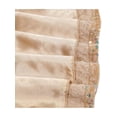 thumbnail image 7 of Sunny Fashion Girls Dress Beige Sparkle Mesh Long Sleeve Special Elegant Formal Gown 6 Years, 7 of 7
