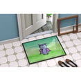 thumbnail image 2 of Carolines Treasures BB7429JMAT 24 x 36 in. Purple Owl Watercolor Indoor or Outdoor Mat, 2 of 4