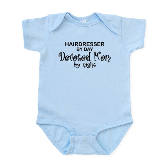 CafePress - Hairdresser Devoted Mom Infant Bodysuit - Baby Light Bodysuit, Size Newborn - 24 Months