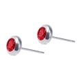thumbnail image 2 of SmartBy Unisex Rhinestone Stainless Steel Ear Stud Earrings Helix Piercing Jewelry Gift, 2 of 7