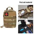 thumbnail image 4 of Outdoor Survival Military First Aid Kit, Climbing Emergency Medical Pouch (Camouflage), 4 of 4